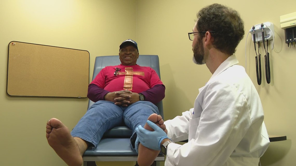 Man with diabetes counts on foot wellness exam - Vimarsana News