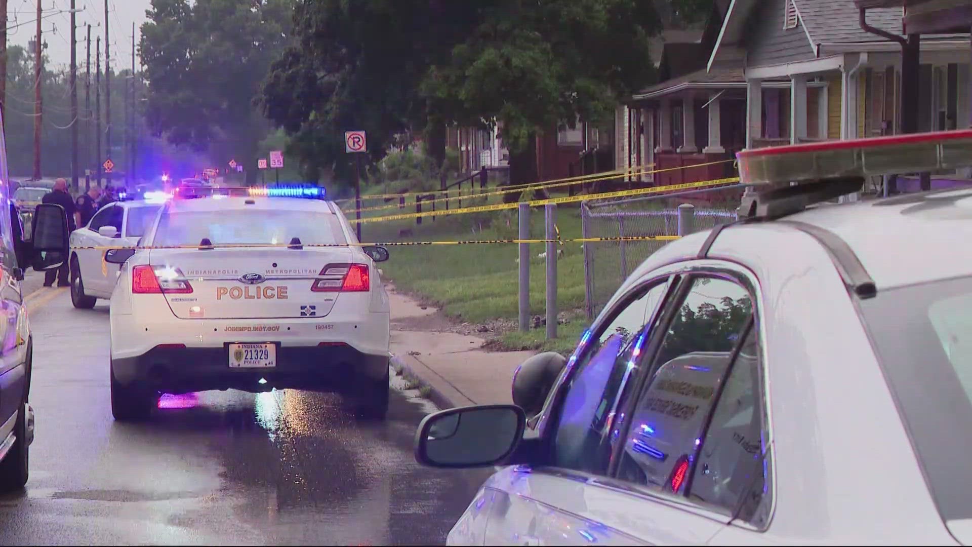 Metro police want to know.. who shot a teenage boy on the east side of Indianapolis last night.