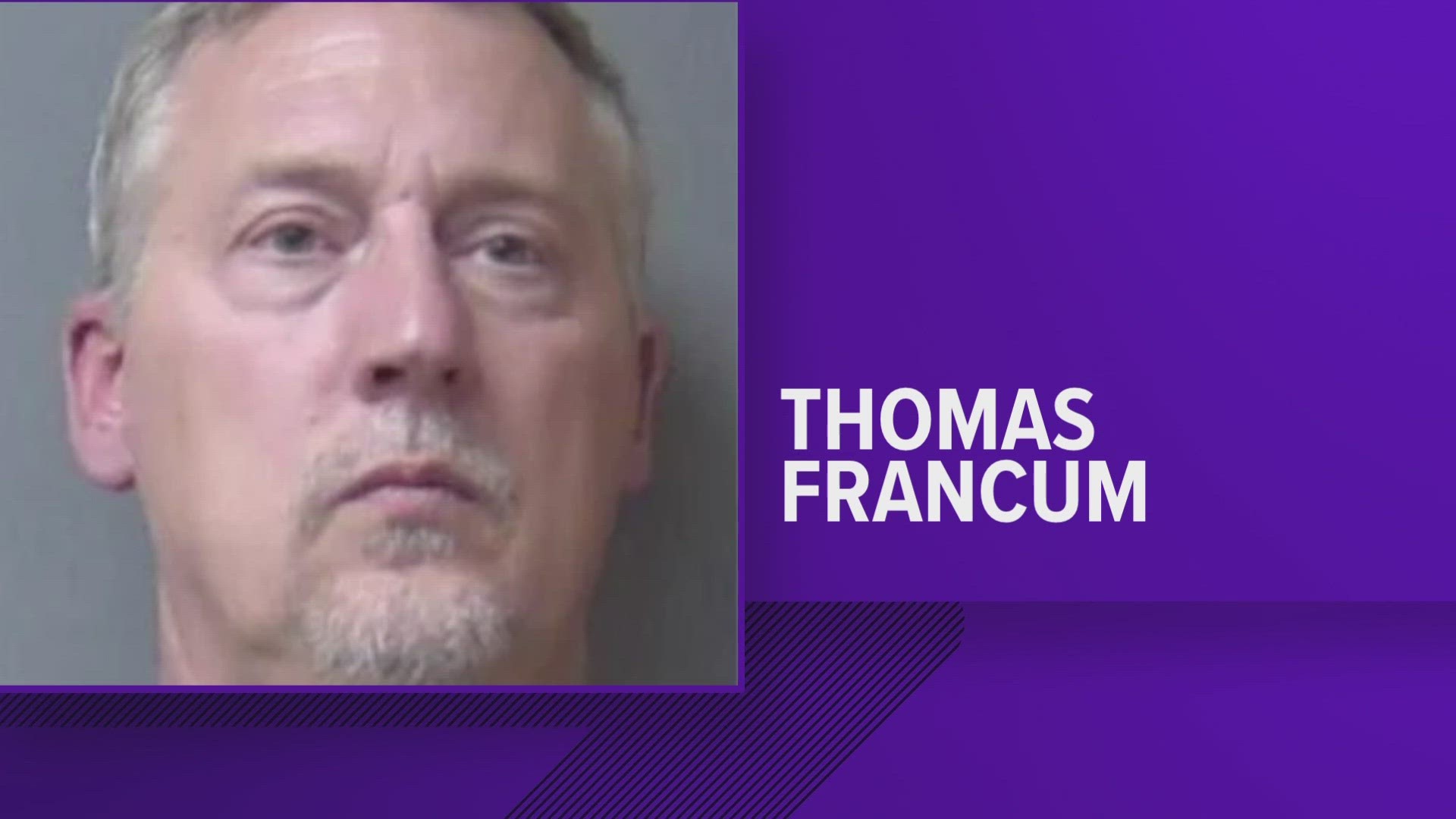 55-year old Thomas Francum allegedly fondled a boy over a six year time period starting in 2010.