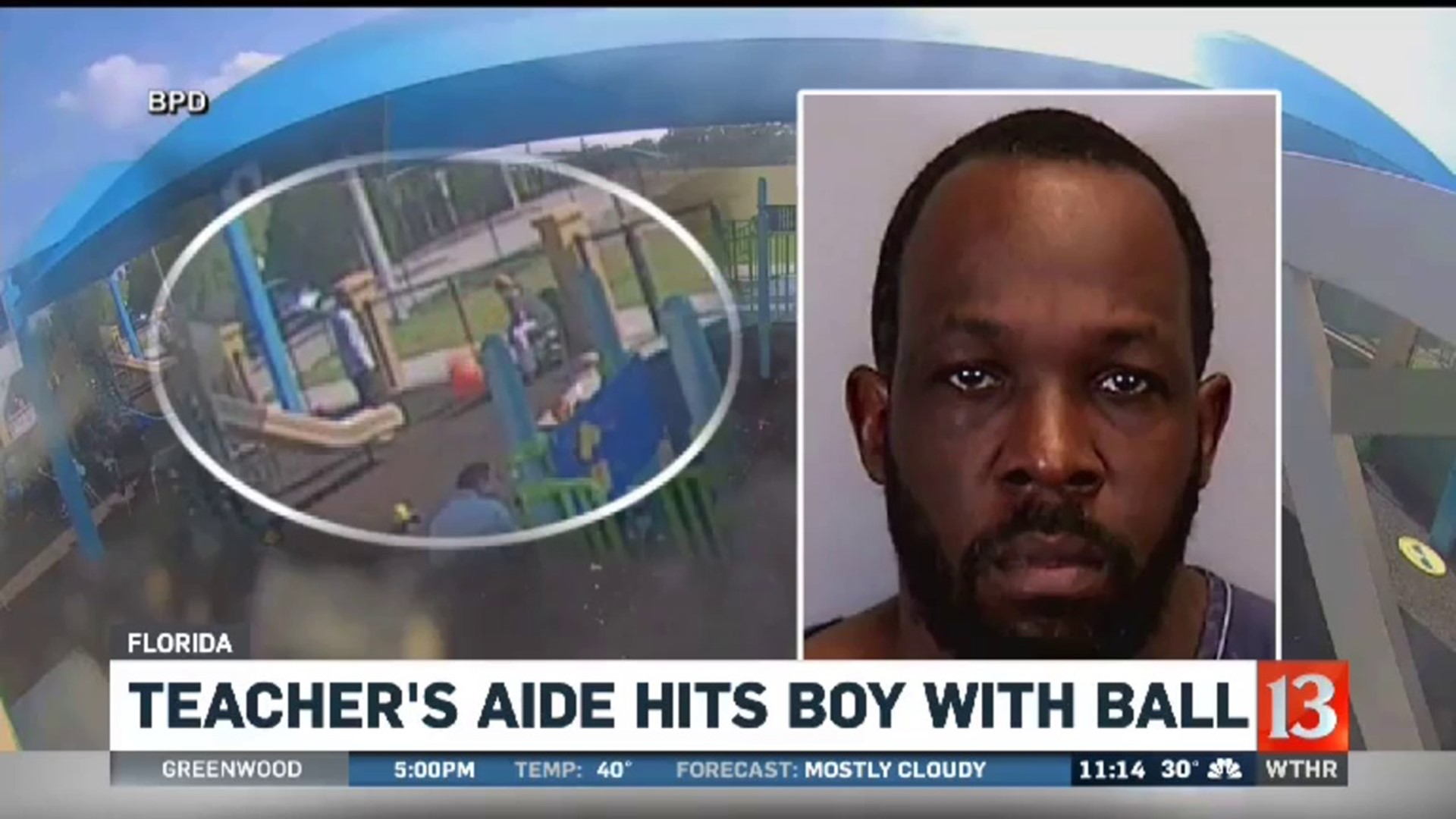 Teacher's aide arrested for throwing ball at boy with autism