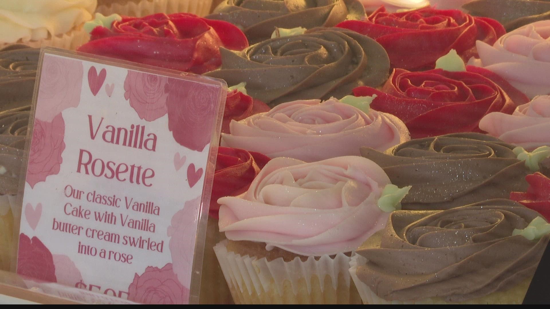 The Flying Cupcake was serving up sweets made with love at its five locations in central Indiana.