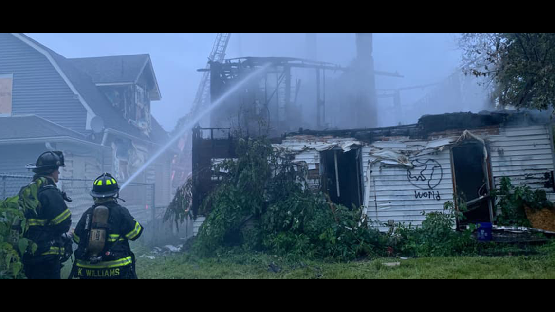 UPDATE: East side building fire ruled arson | wthr.com