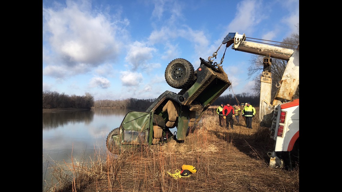Two women killed in off road crash into the Wabash River