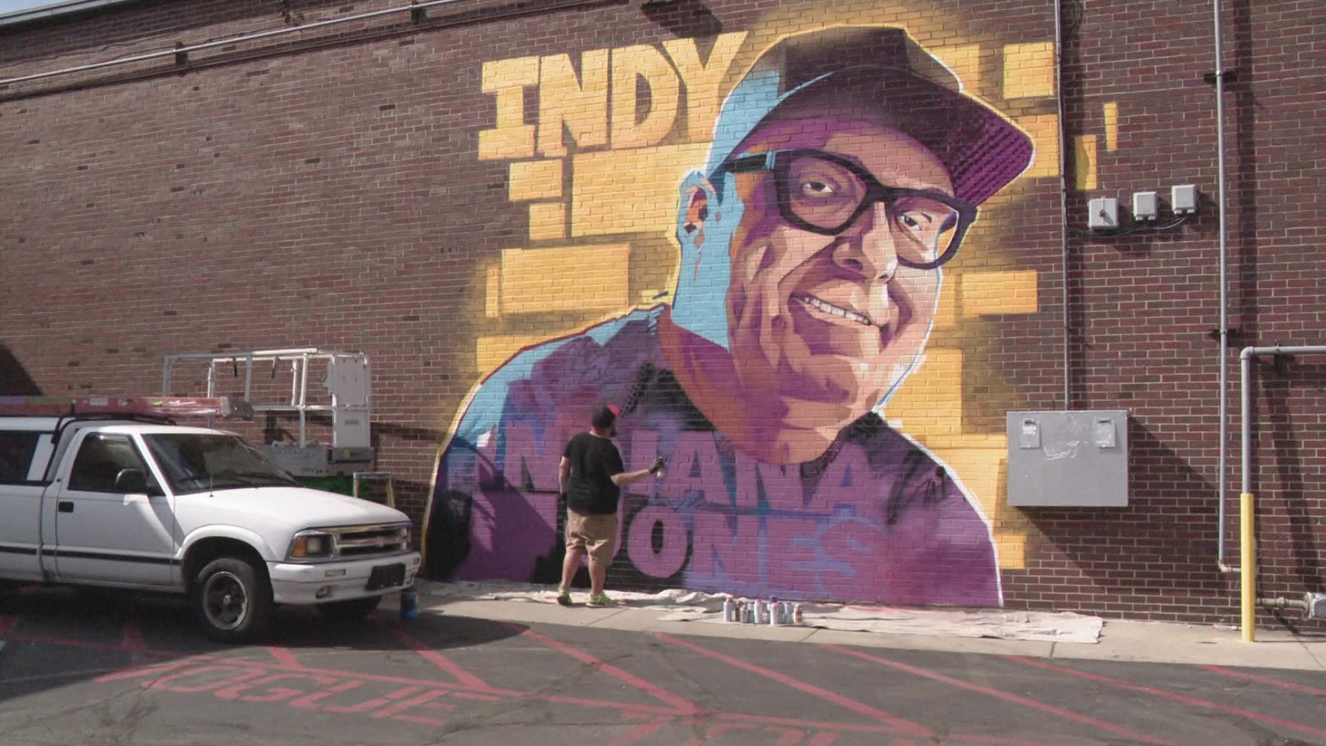 DJ Indiana Jones was a well-known artist and promoter in the Indy scene who passed away in late 2020.