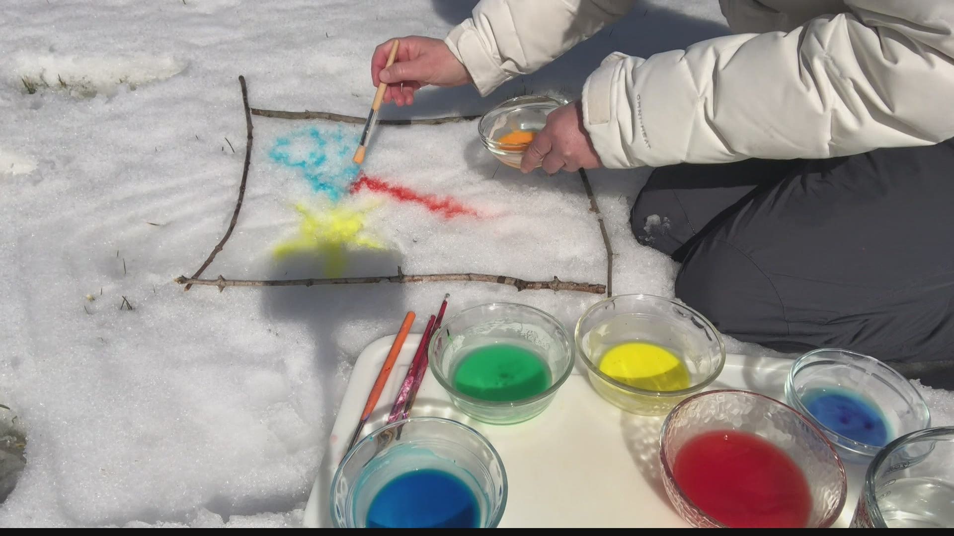 13News meteorologist Kelly Greene shares unique, fun activities to do in the snow.