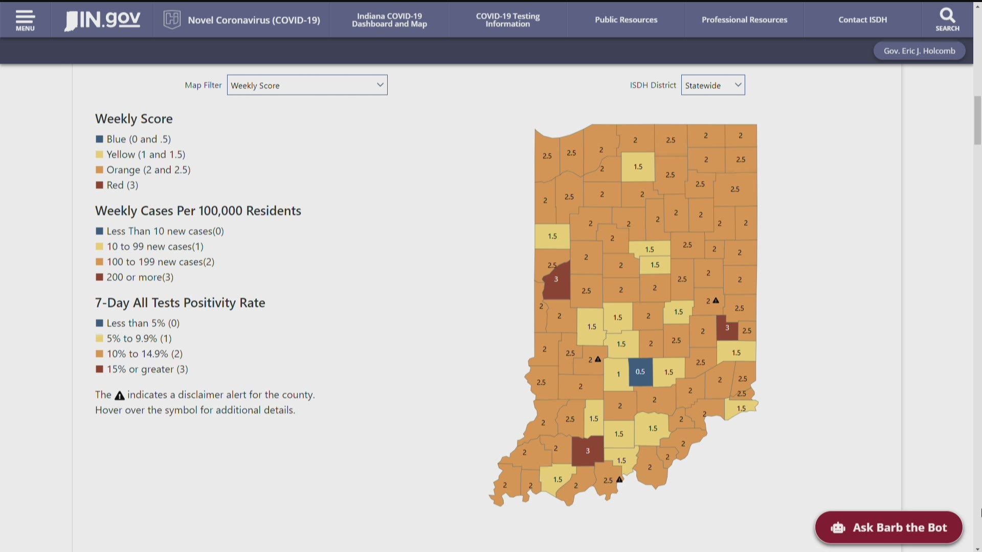 Here's the latest on coronavirus in Indiana.