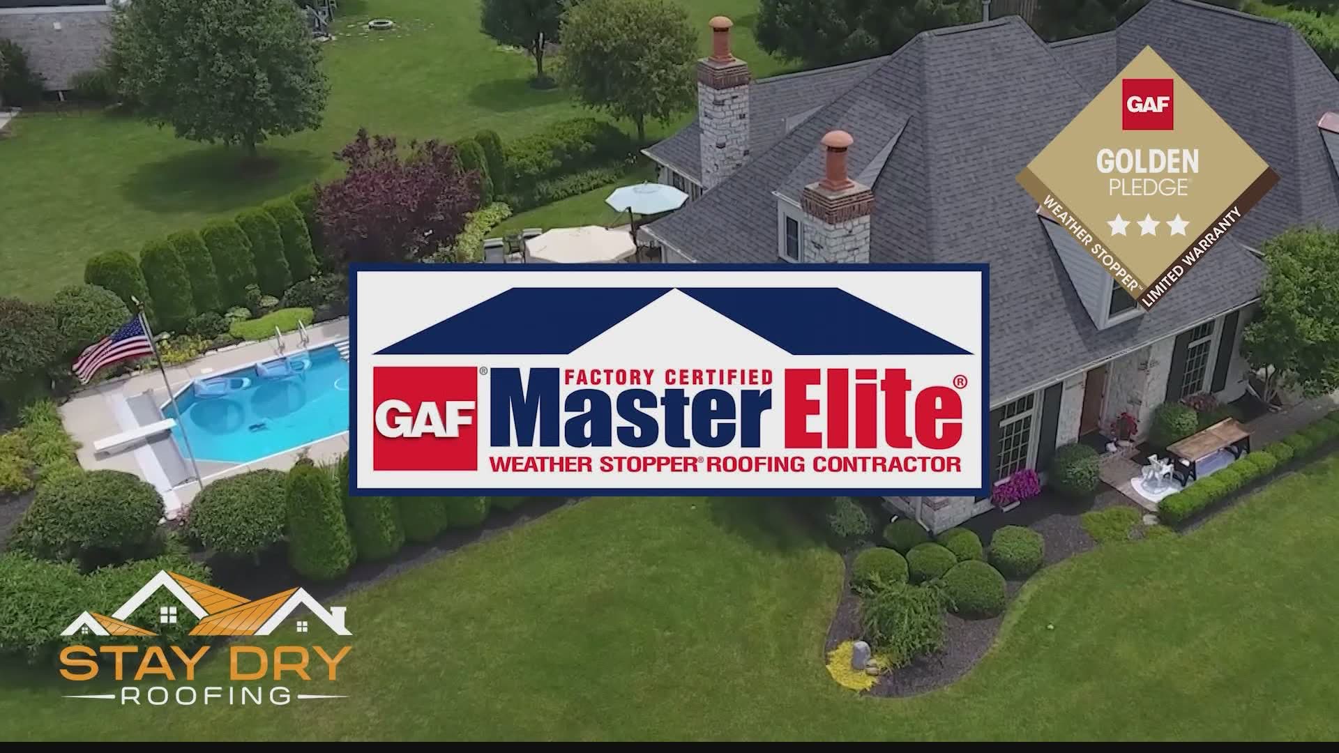 Stay Dry Roofing offers free inspections to assess potential roof damage.