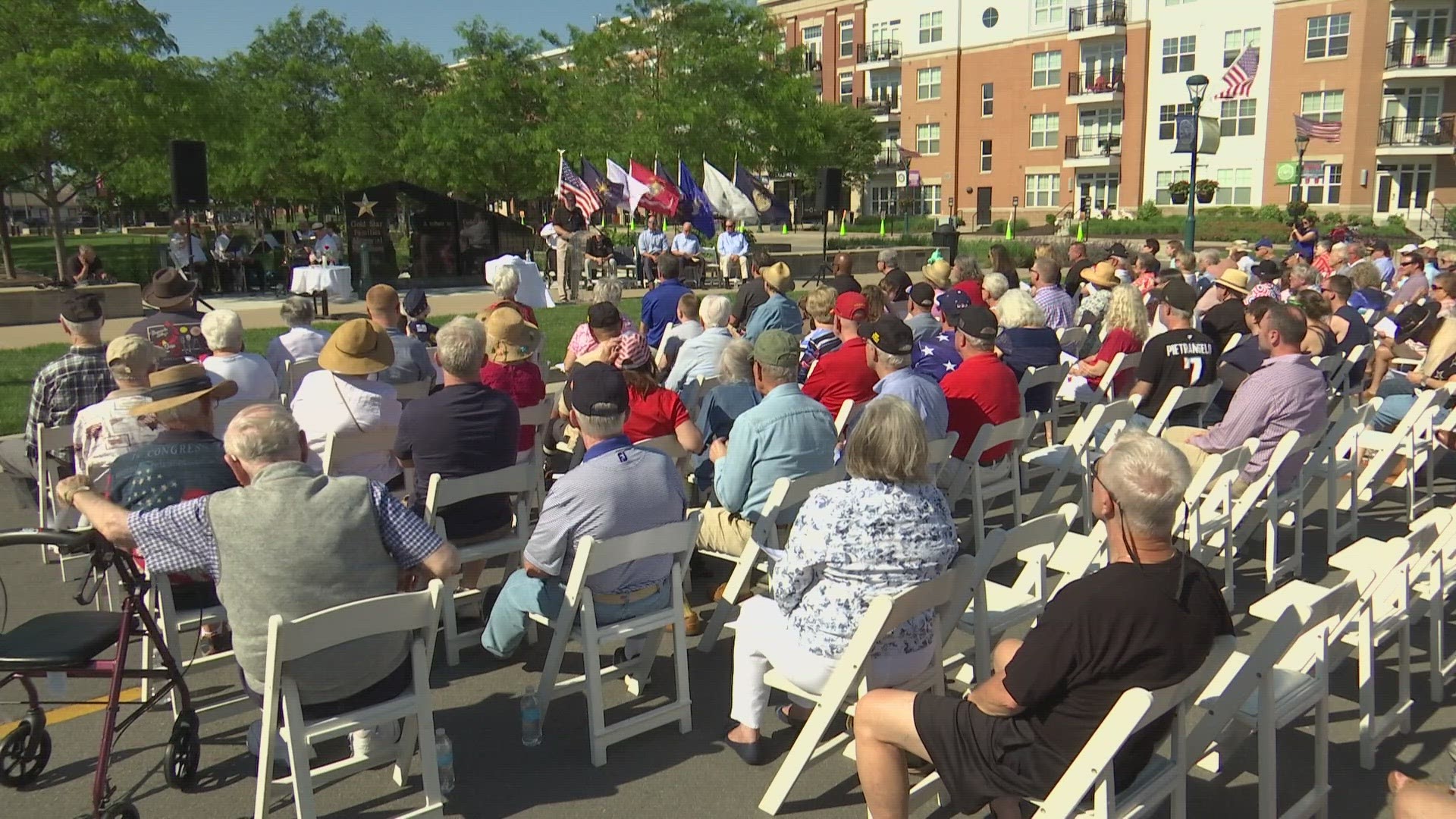Fishers city officials will host the city's annual Memorial Day ceremony.