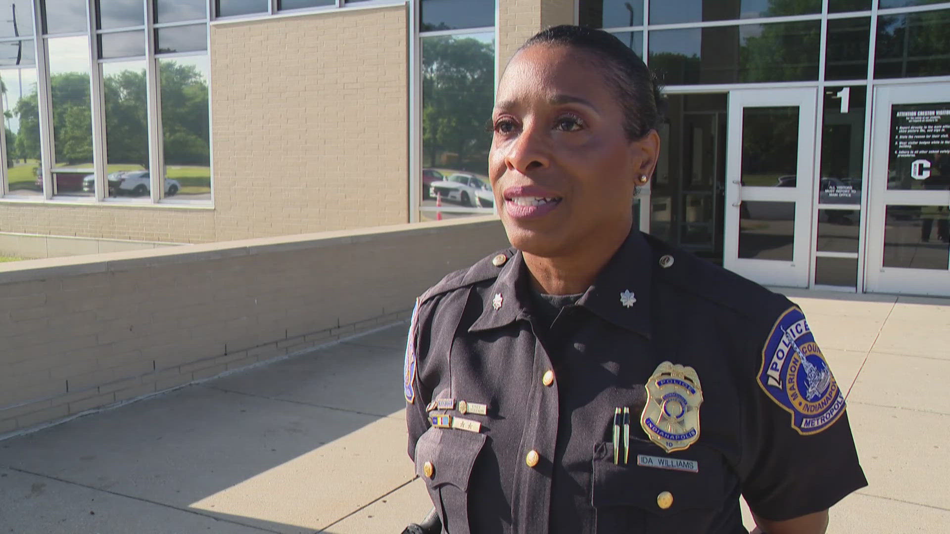 13News reporter Emily Longnecker sits down with retiring IMPD commander Ida Williams on why she's decided to join IPS.