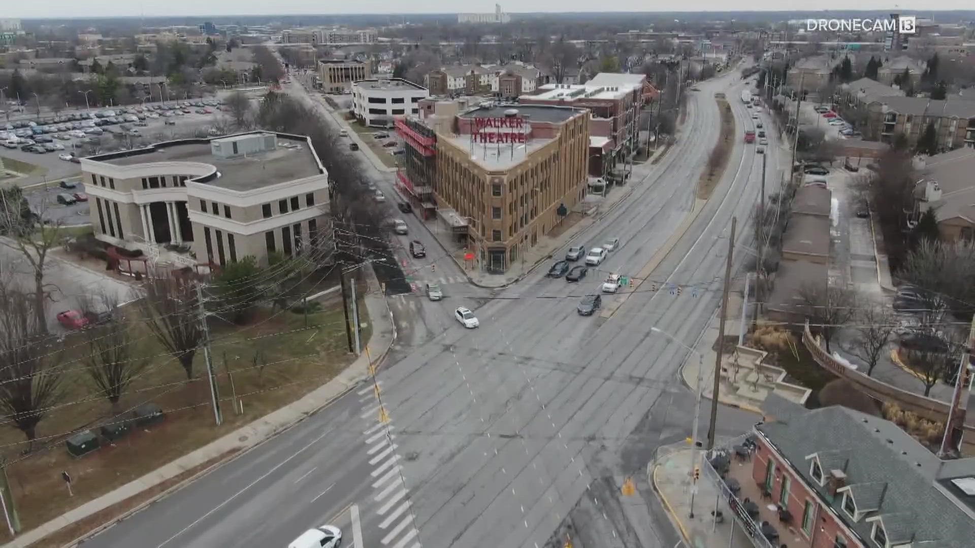 The mayor said the city wants to revitalize the future of Indiana Avenue.