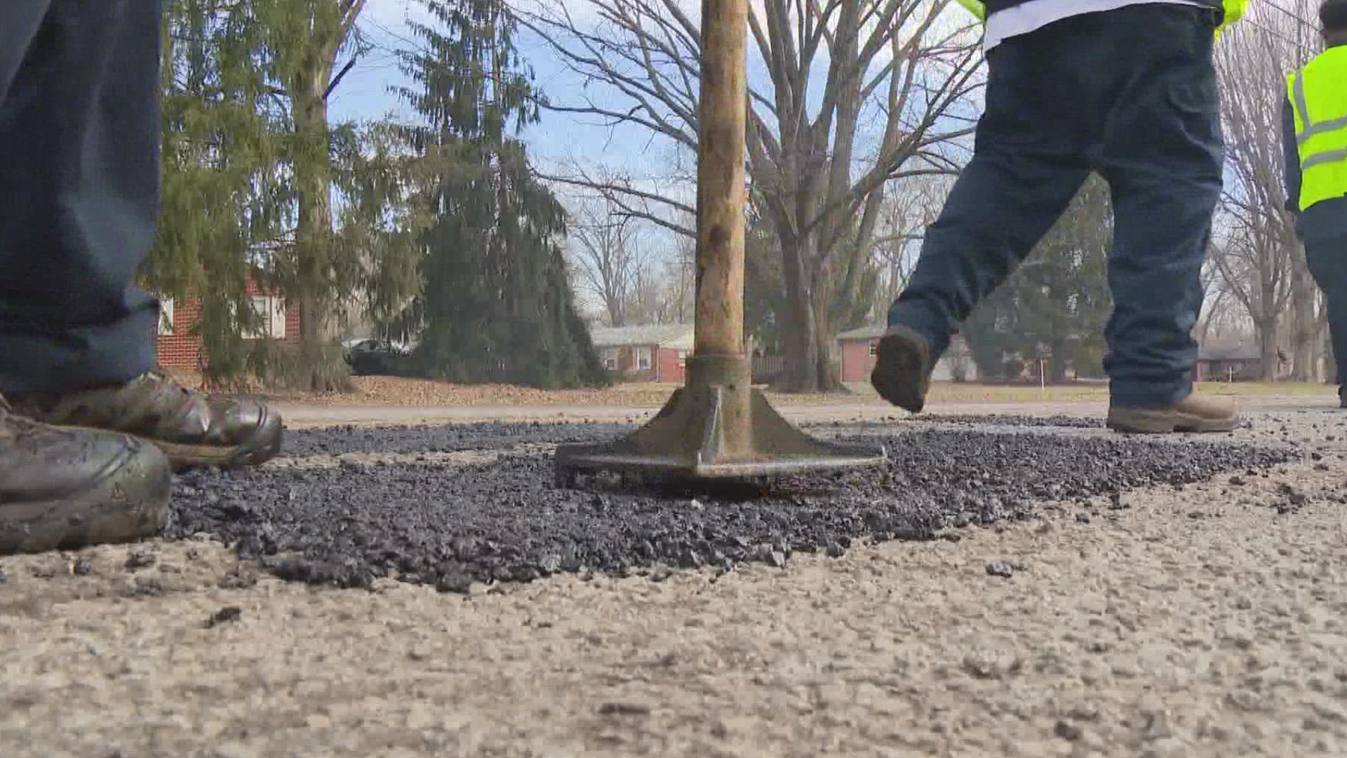 Tire and wheel repair shops say business is booming.