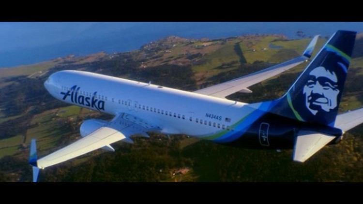 Naked passenger forces Alaska Airlines flight to return to 