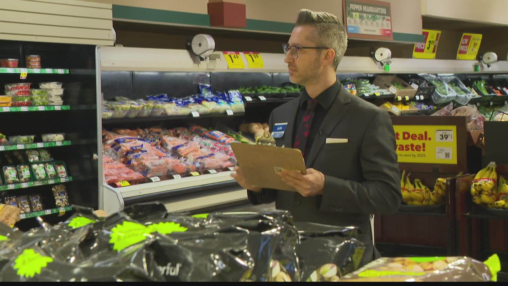 Luke Wass went from running a local steakhouse to running groceries out to Kroger customers during the COVID-19 pandemic — and is quickly rising through the ranks.