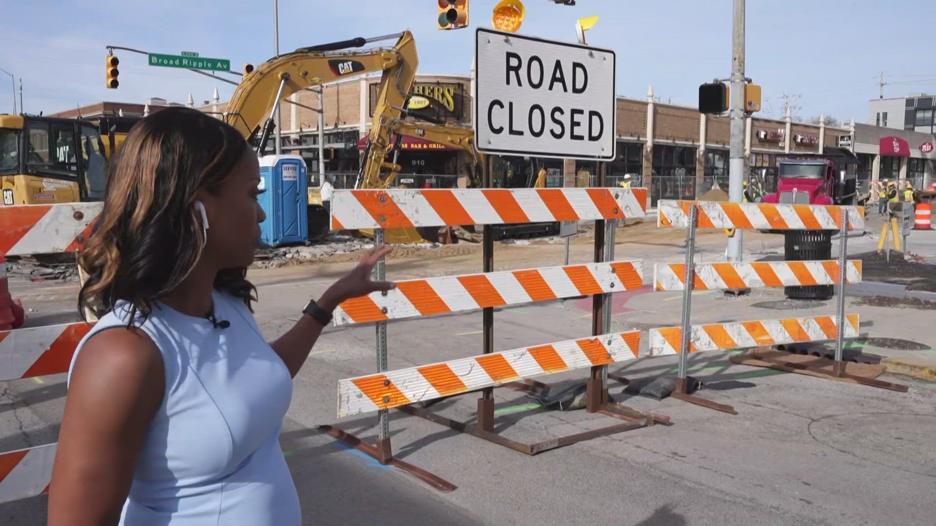 For about a month, crews will focus their work at the intersection of Guilford and Broad Ripple avenues, repairing the stormwater system.