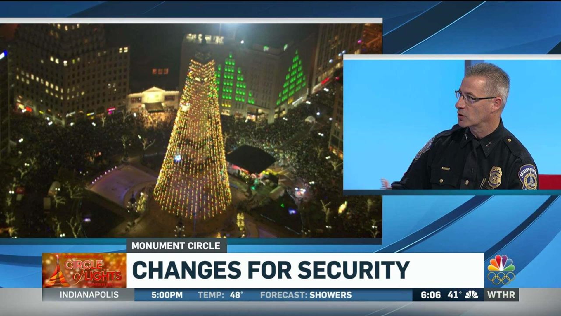 IMPD Chief Bryan Roach talks Circle of Lights Security