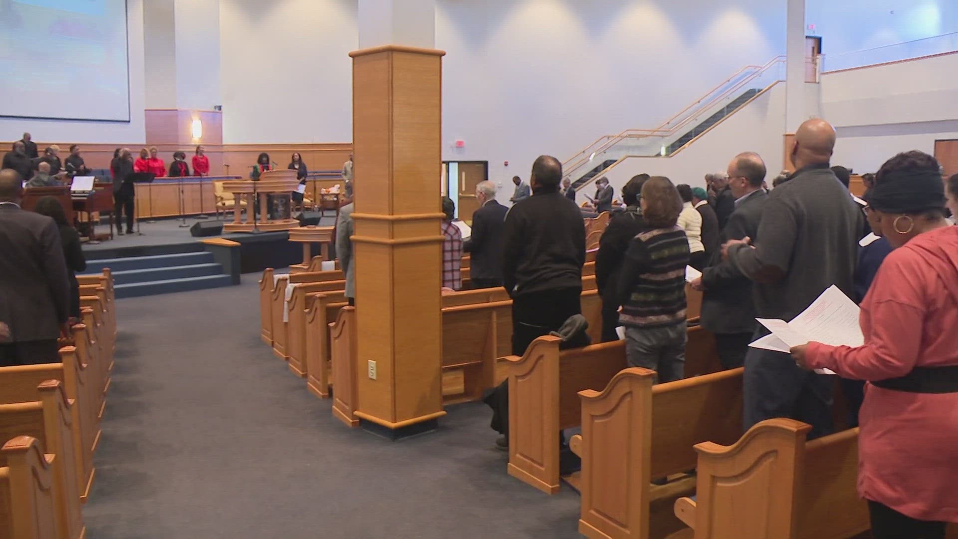 There was a celebration Monday at an Indianapolis church with deep ties to Dr. King.