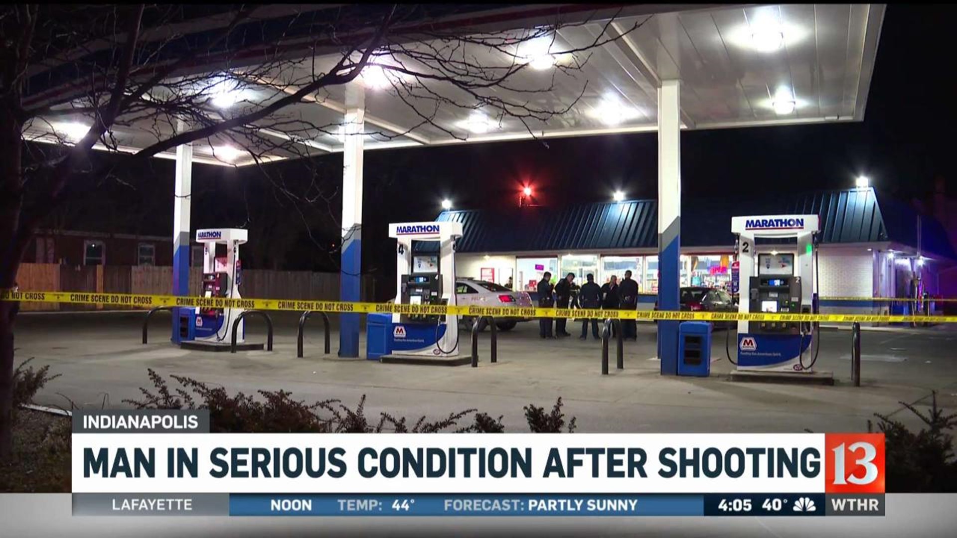 Marathon gas station shooting on city's near east side