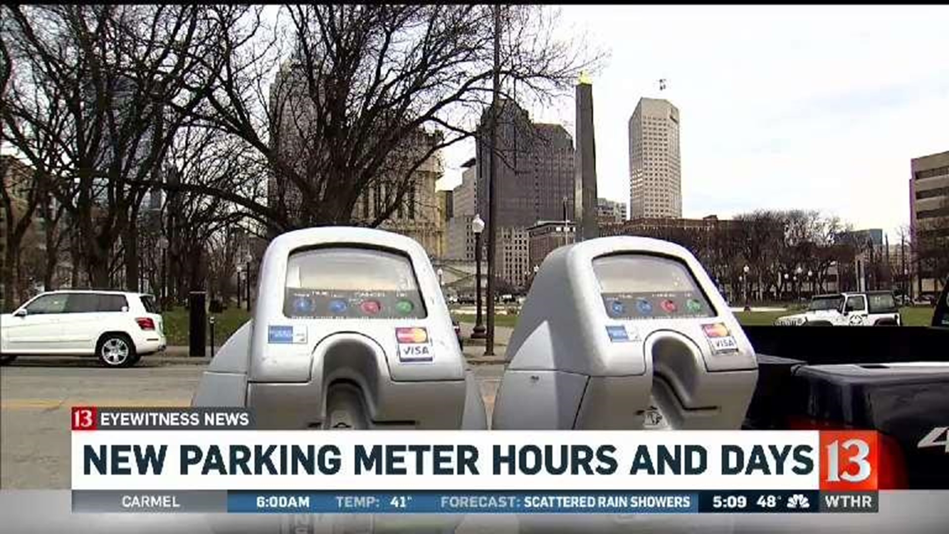 Parking meter changes