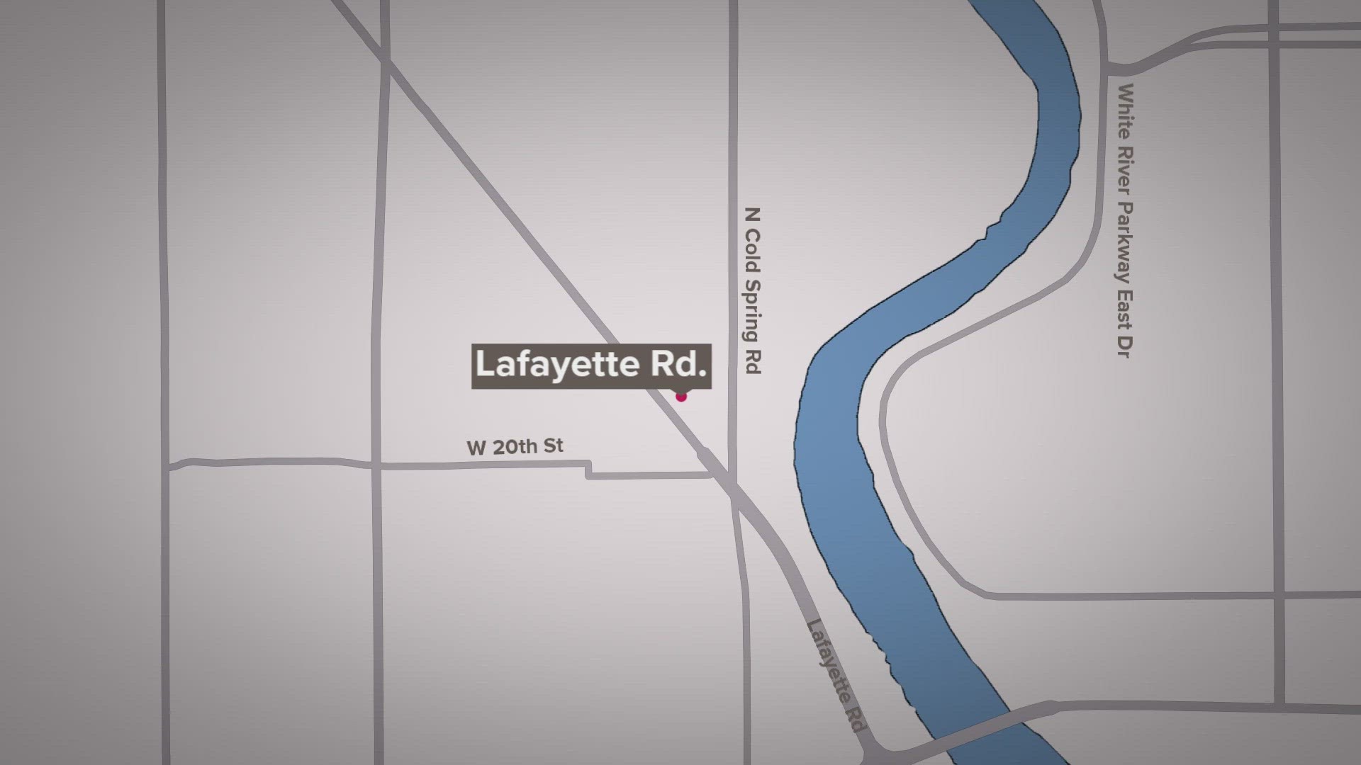 The accident happened just before 8 p.m. on Lafayette Road between 20th and 21st streets.