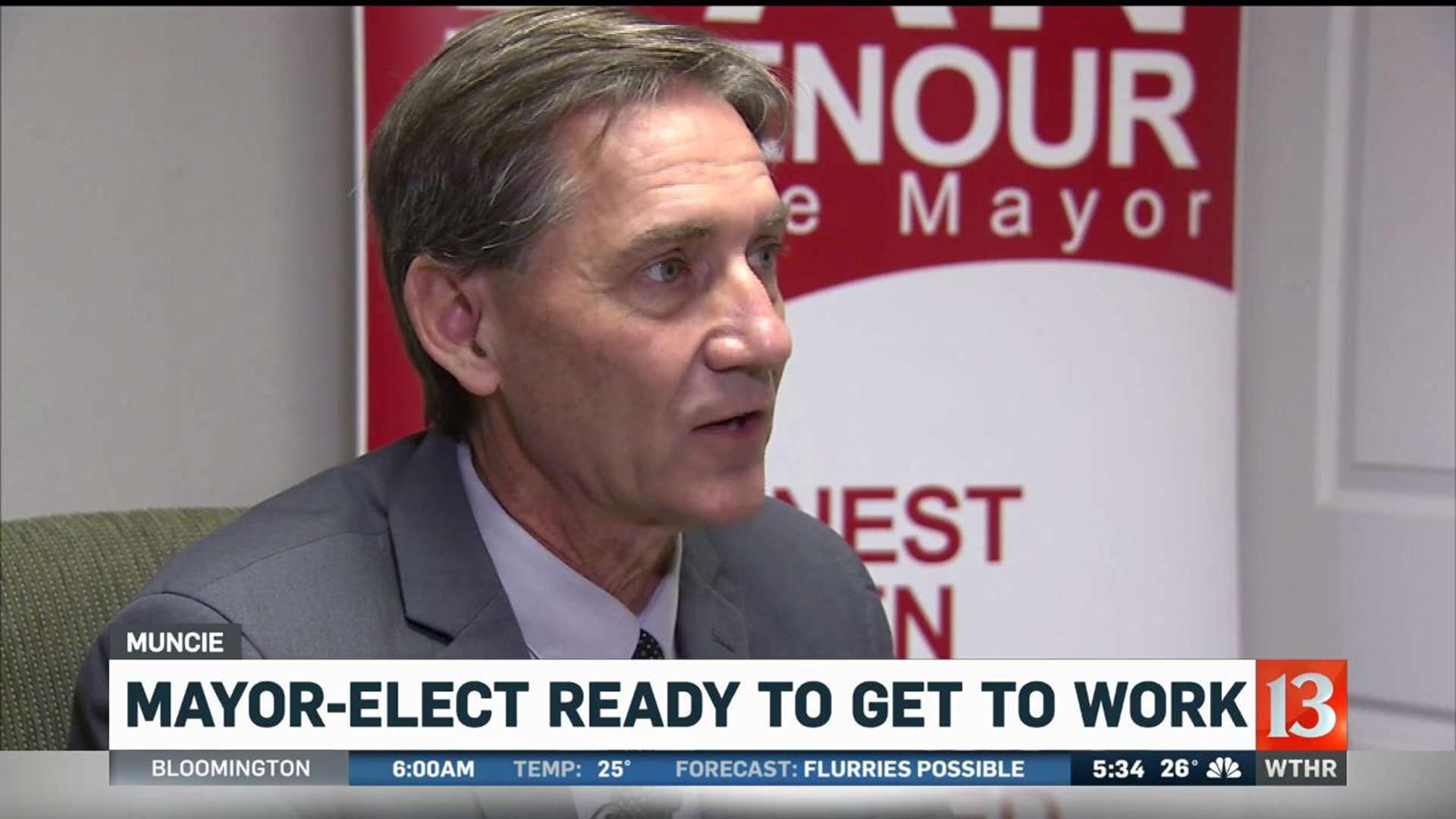 Mayor-elect ready to get to work