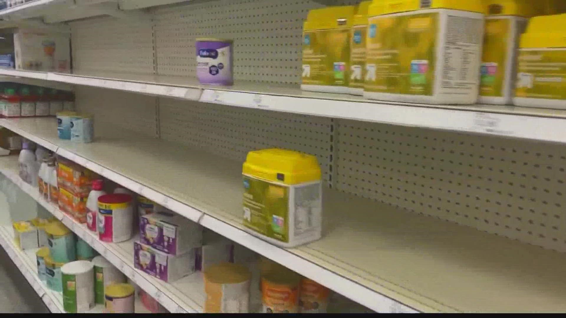 Parents across the country are trying to find baby formula amid a critical shortage.