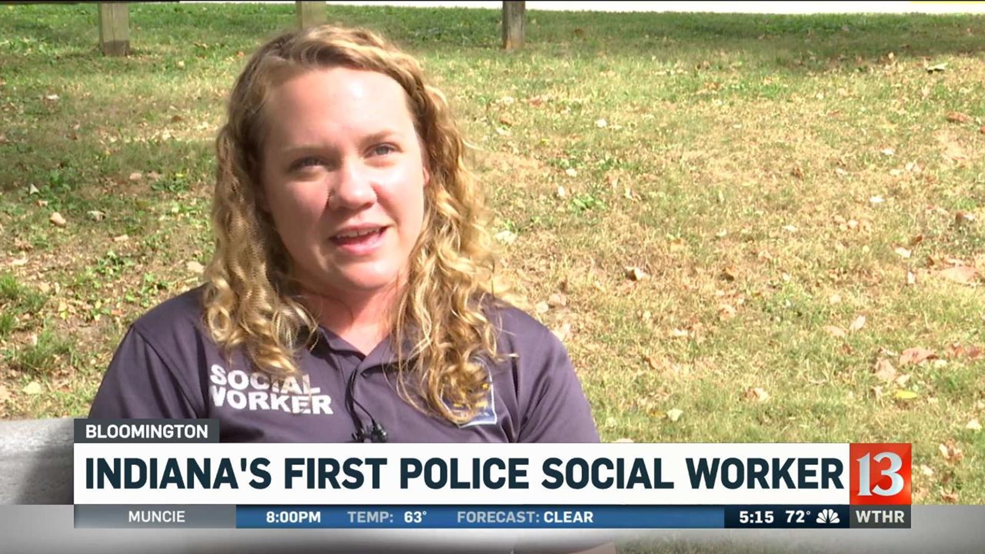 Indiana's first police social worker