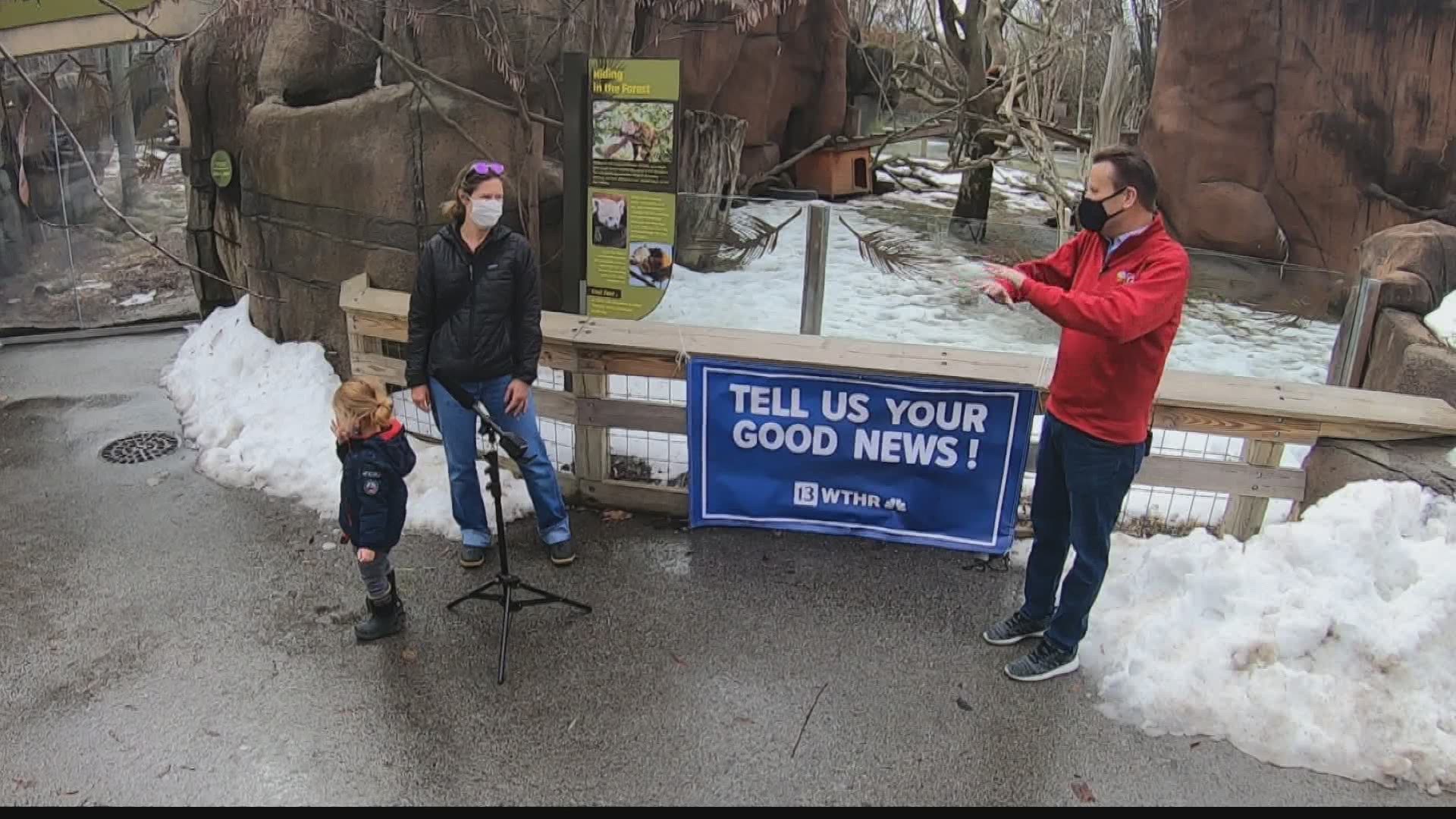 Dave Calabro returned to the Indianapolis Zoo in search of positive stories.