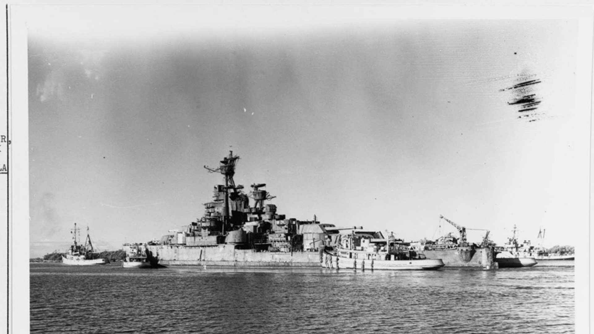 Wreckage of USS Nevada, that survived Pearl Harbor and atomic bomb ...