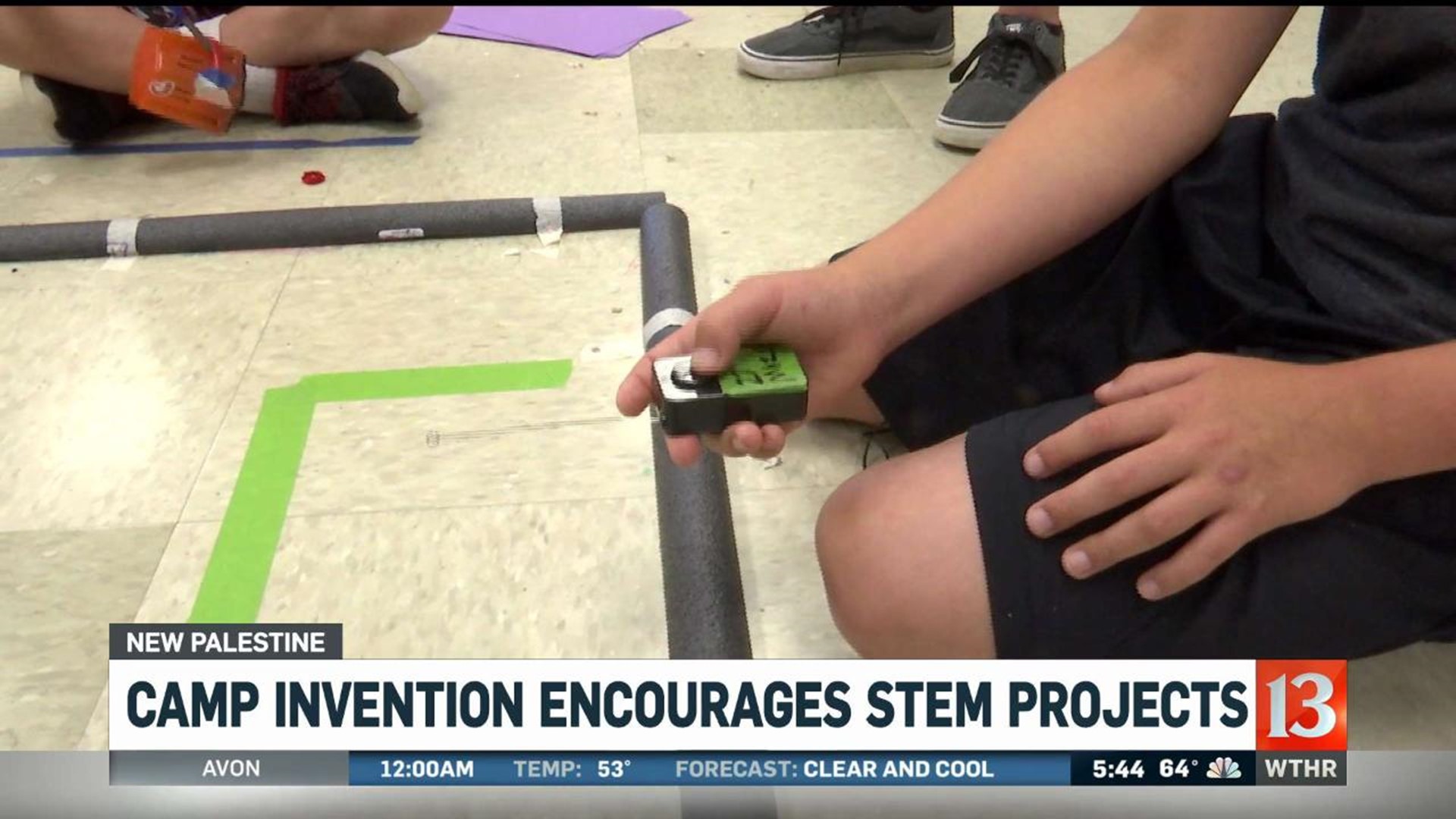 Camp invention encourages stem projects