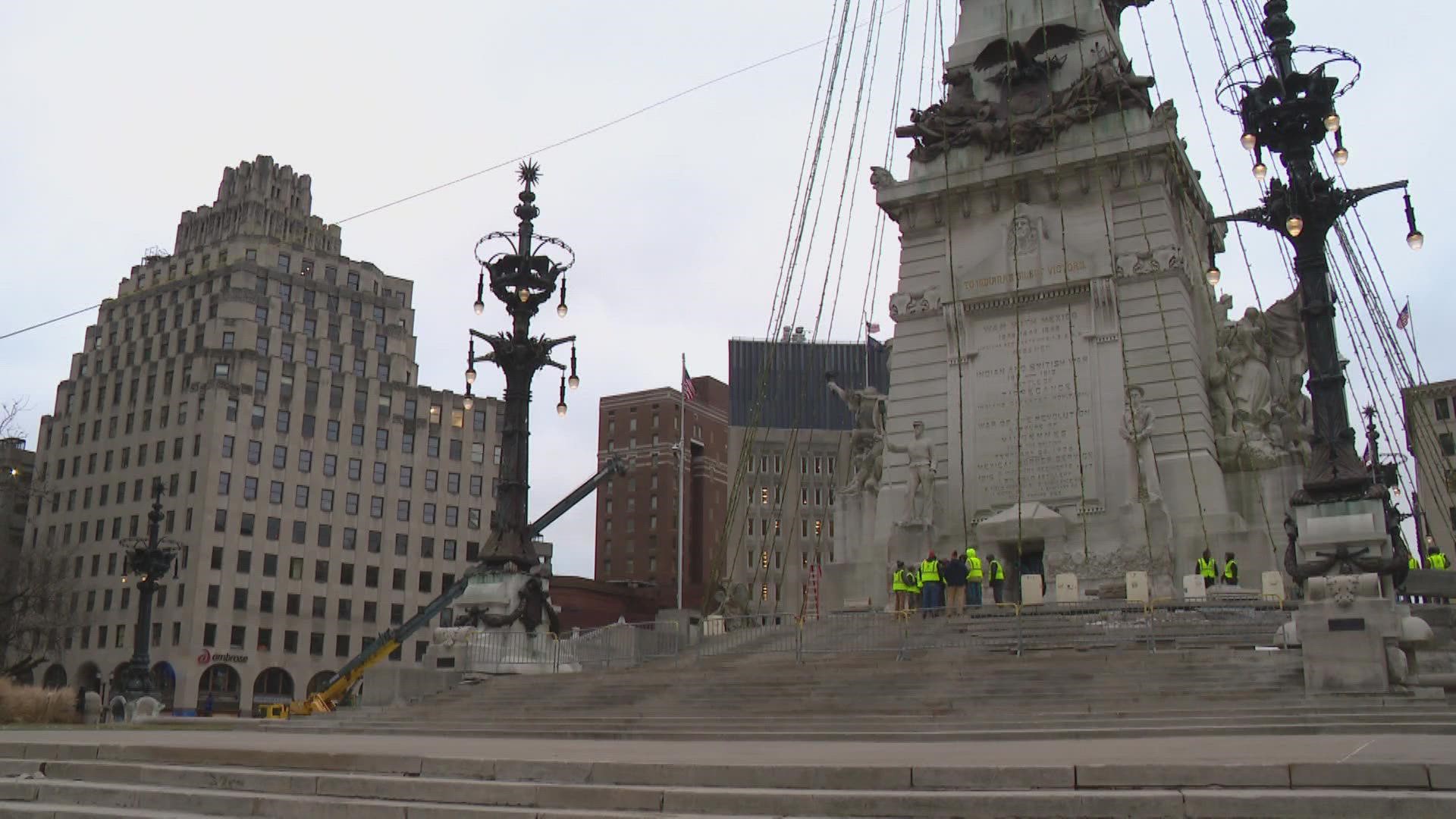 If you didn't catch the Ring of Light this year, you'll have to wait until November to see them again.  The lights will return the day after Thanksgiving.