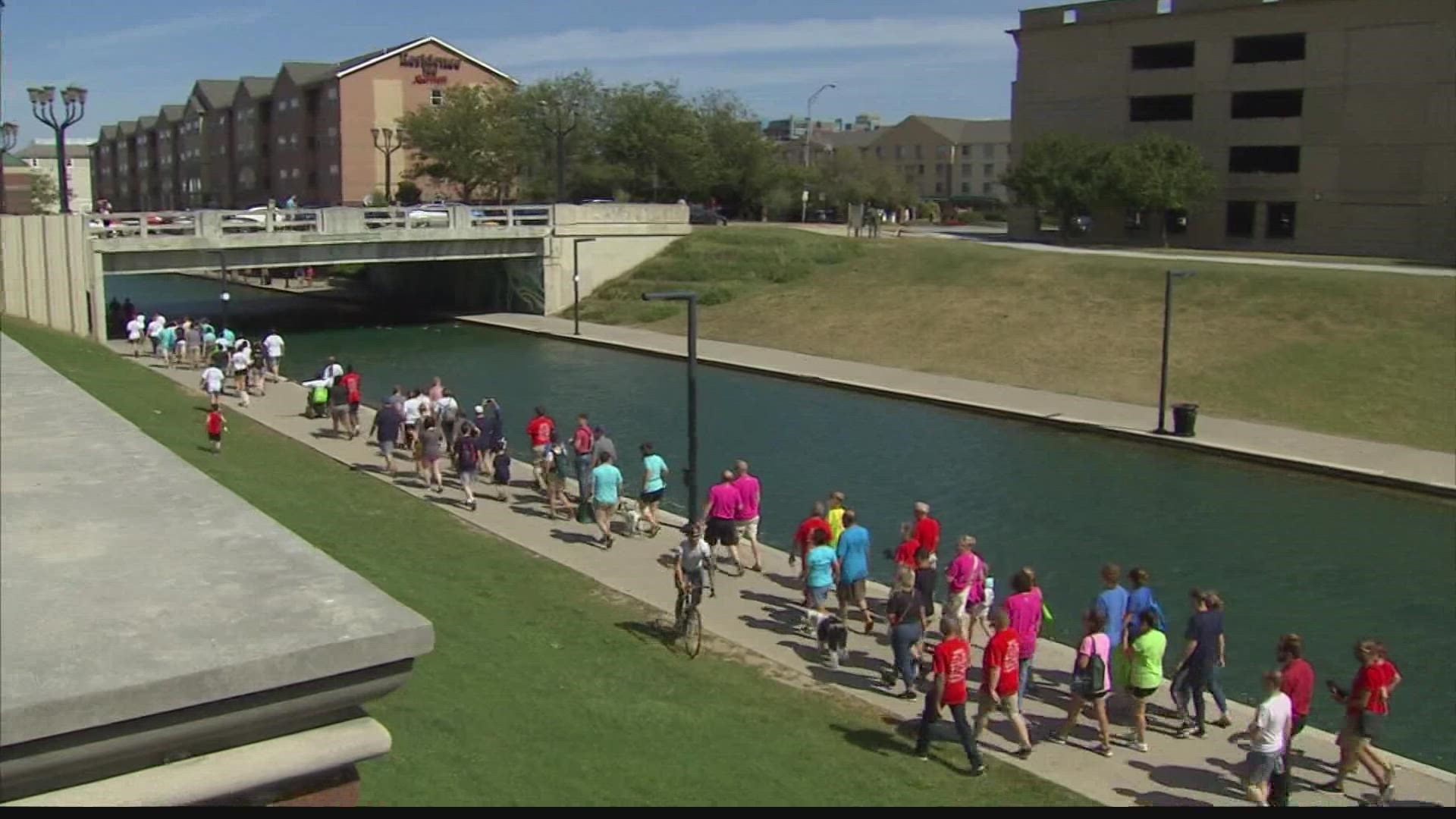 Hoosiers walked all over Indy on Sunday, Sept. 19 for a good cause.