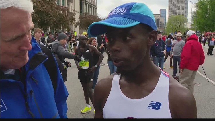Interview with Mini-Marathon Men's Winner James Ngandu