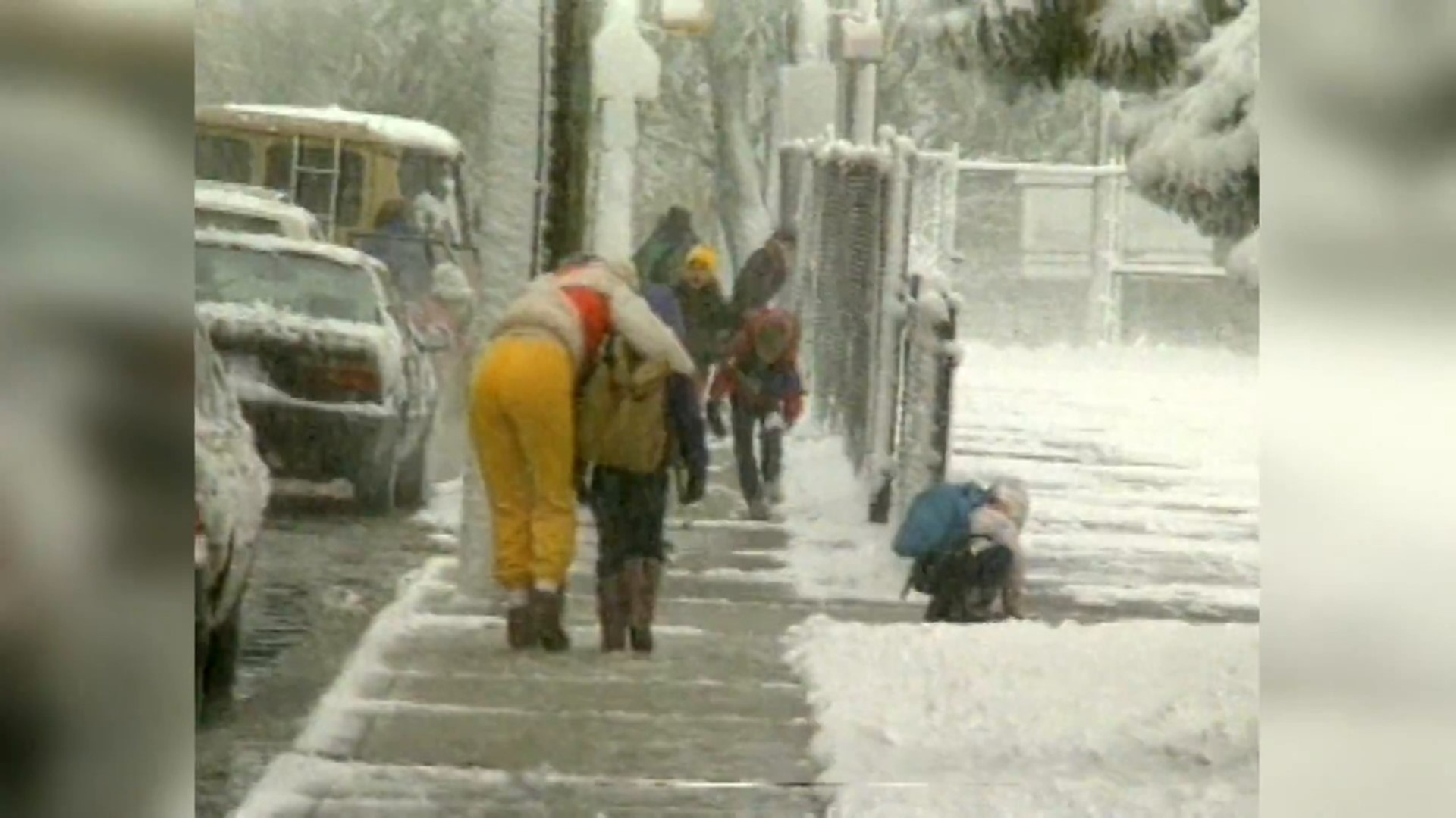 Just two days removed from temperatures reaching 80 degrees, nearly 10 inches of snow fell in parts of central Indiana over a 72-hour period back in 1989.