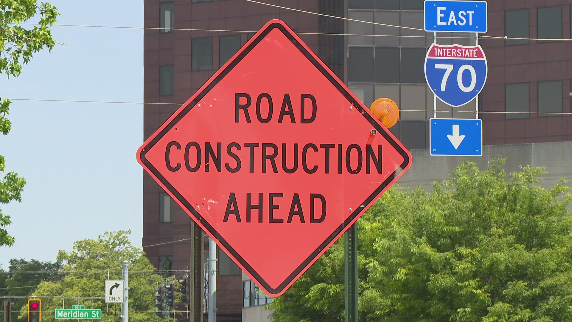 More than a dozen streets will be closed around Indianapolis.