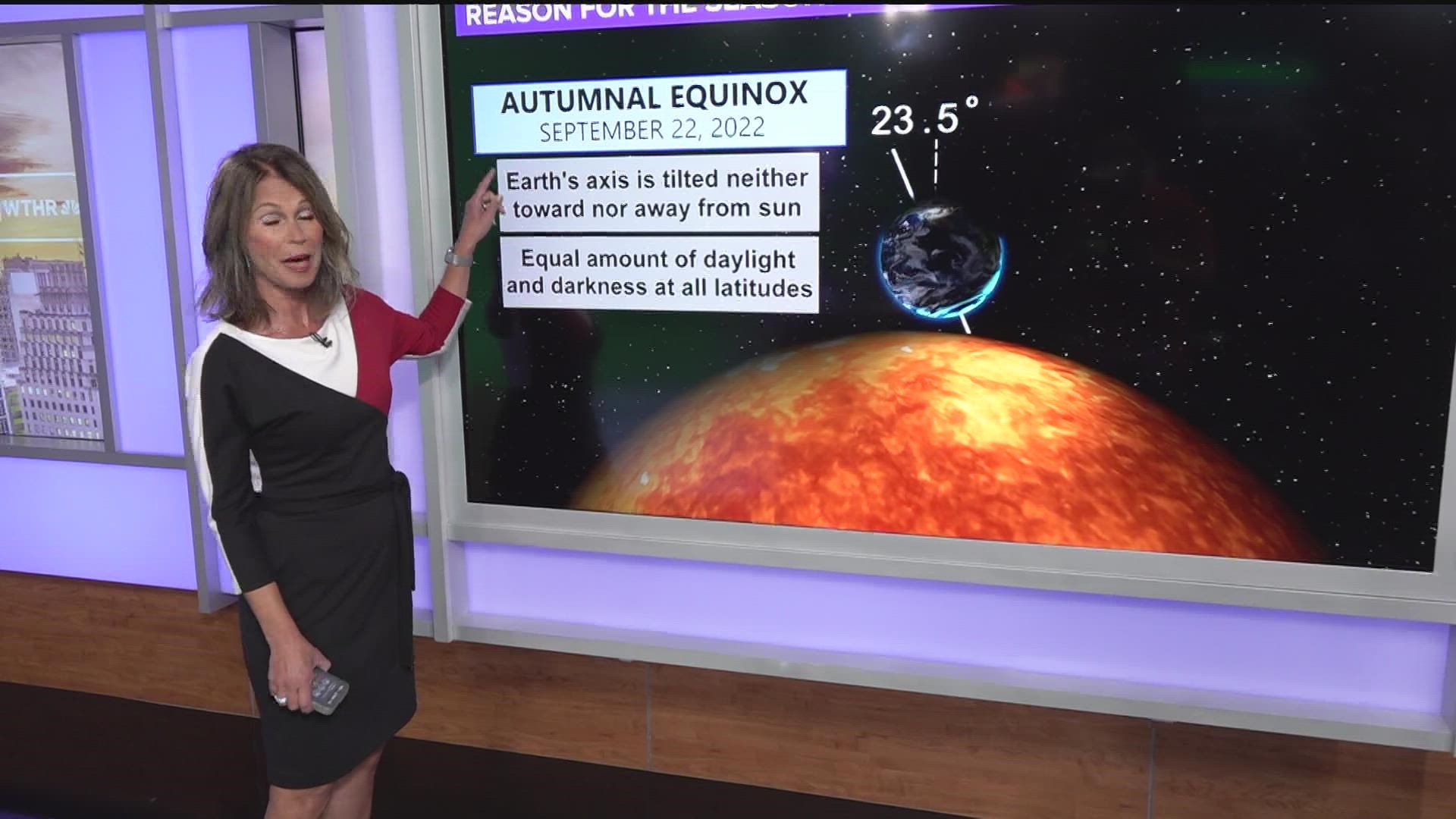 Angela explains how the autumnal equinox signals the first days of fall.