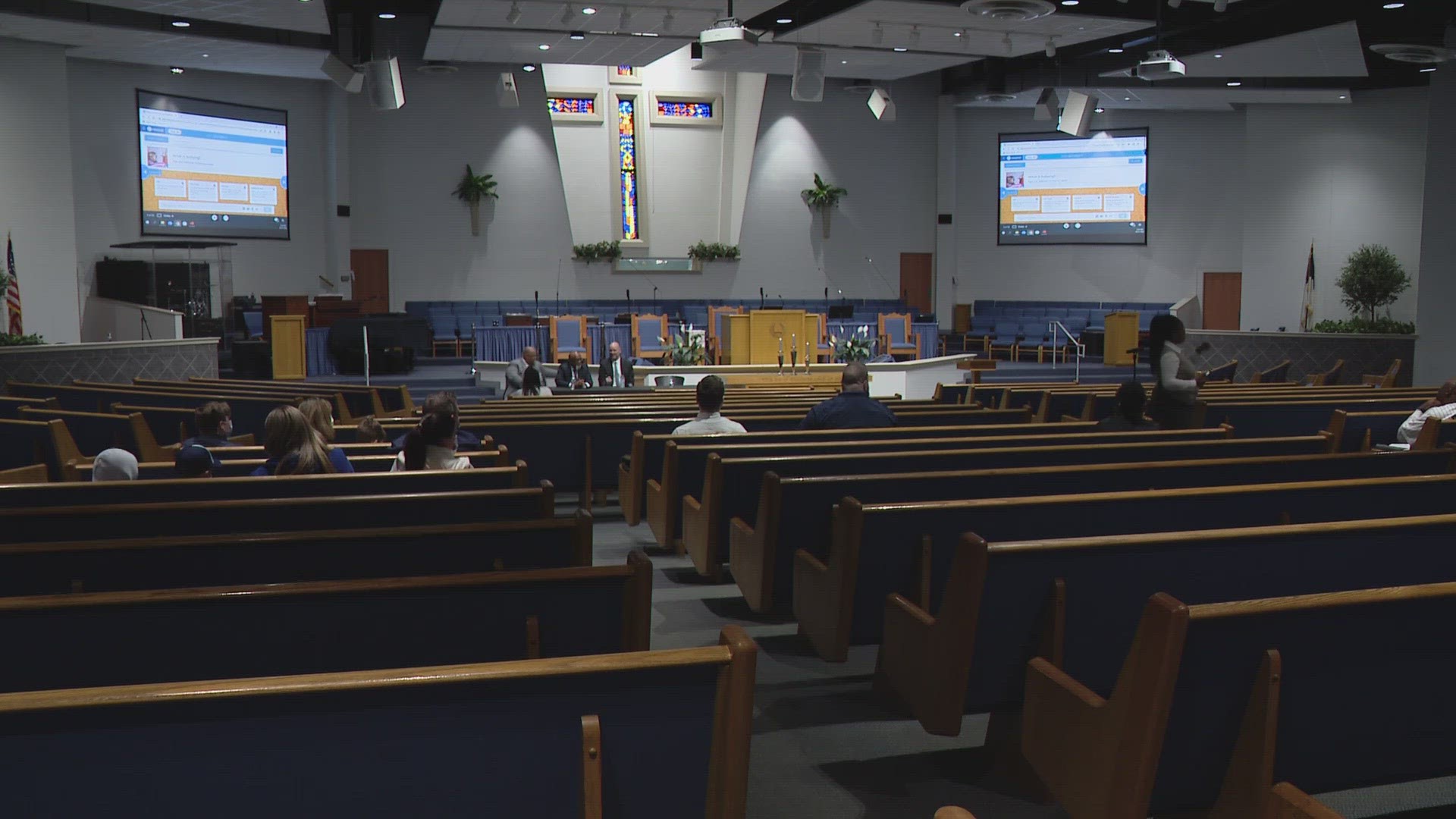 Two clergy groups came together Tuesday to host a discussion about problems plaguing the community.