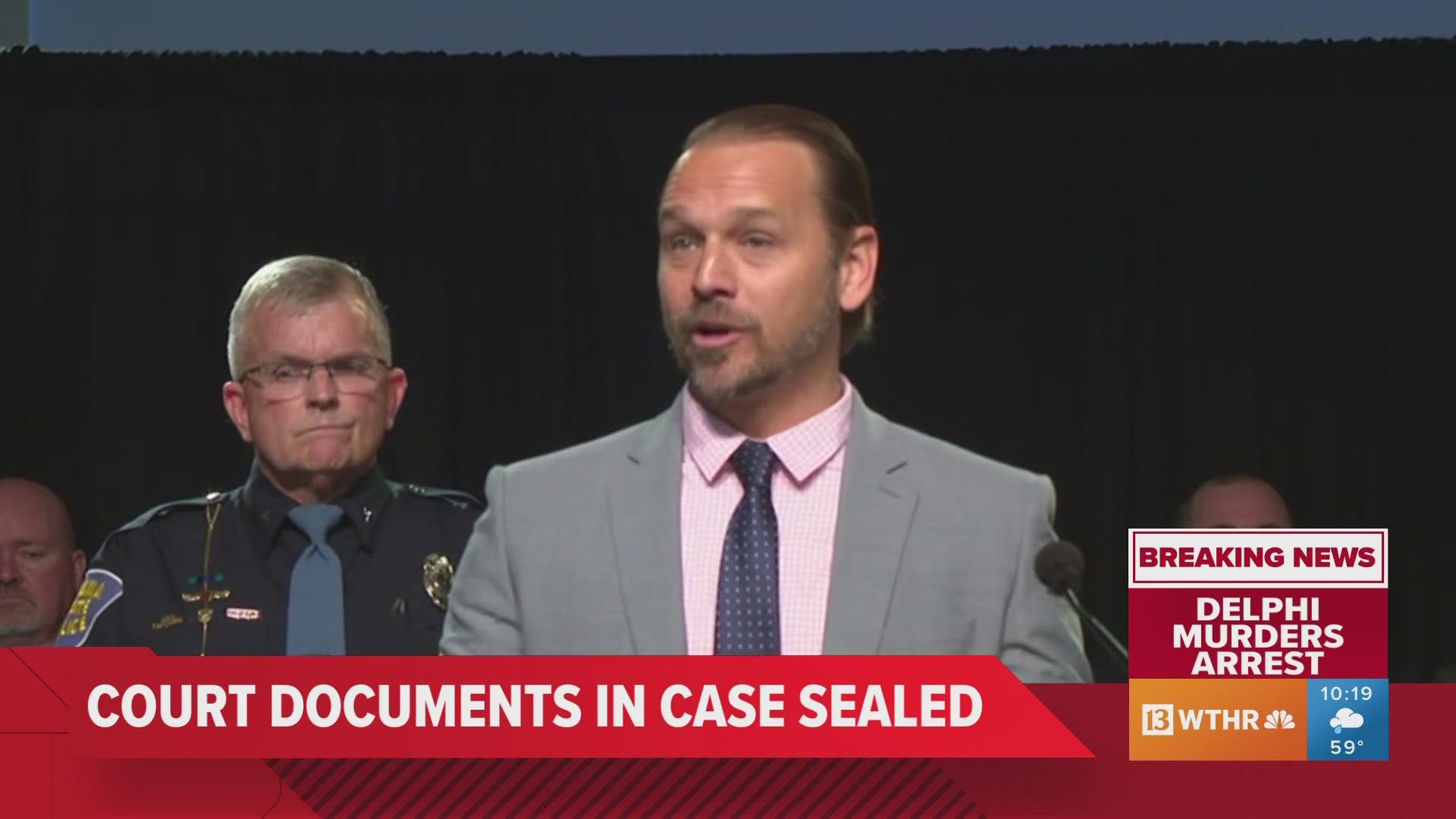 Carroll County Prosecutor Nicholas McLeland comments on ongoing Delphi murders investigation on October 31, 2022.