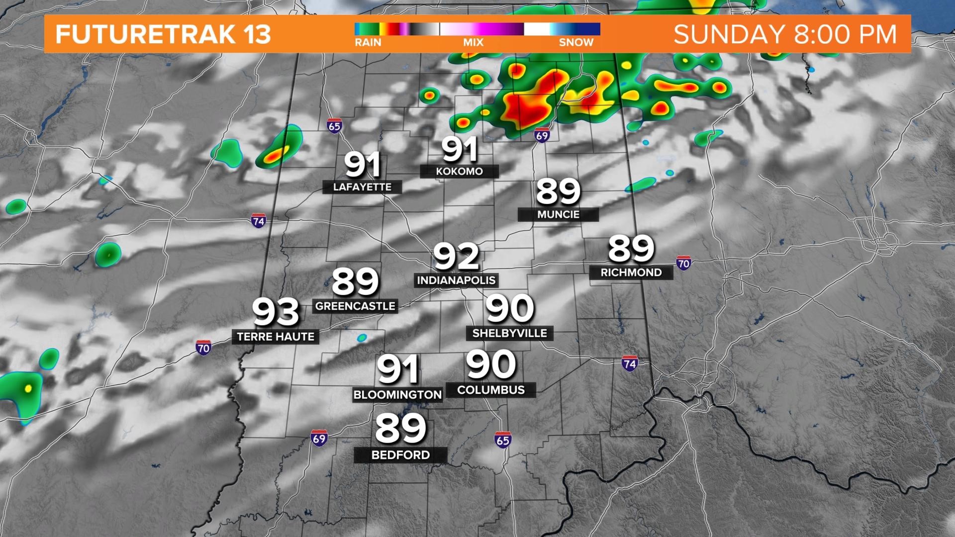 Live Doppler 13 weather blog - return of 90-degree temps | wthr.com