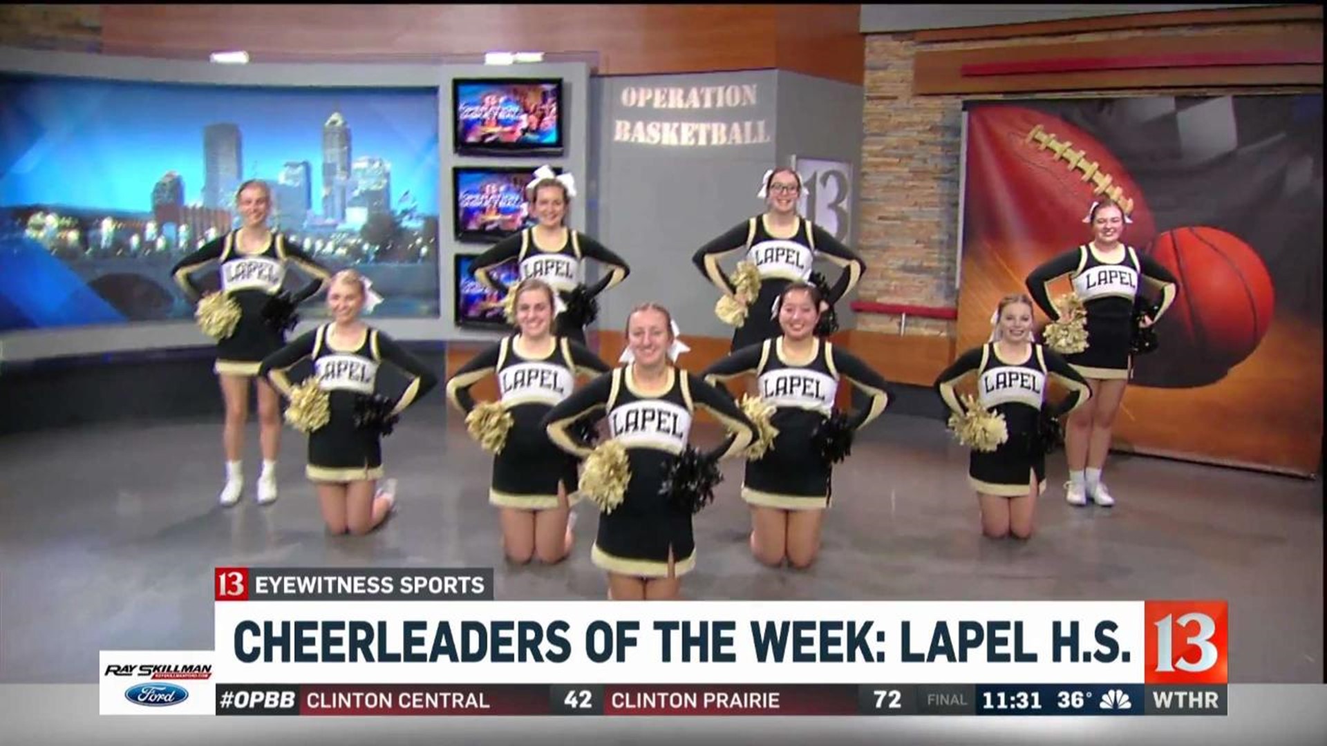 Operation Basketball Cheerleaders of the Week: Lapel