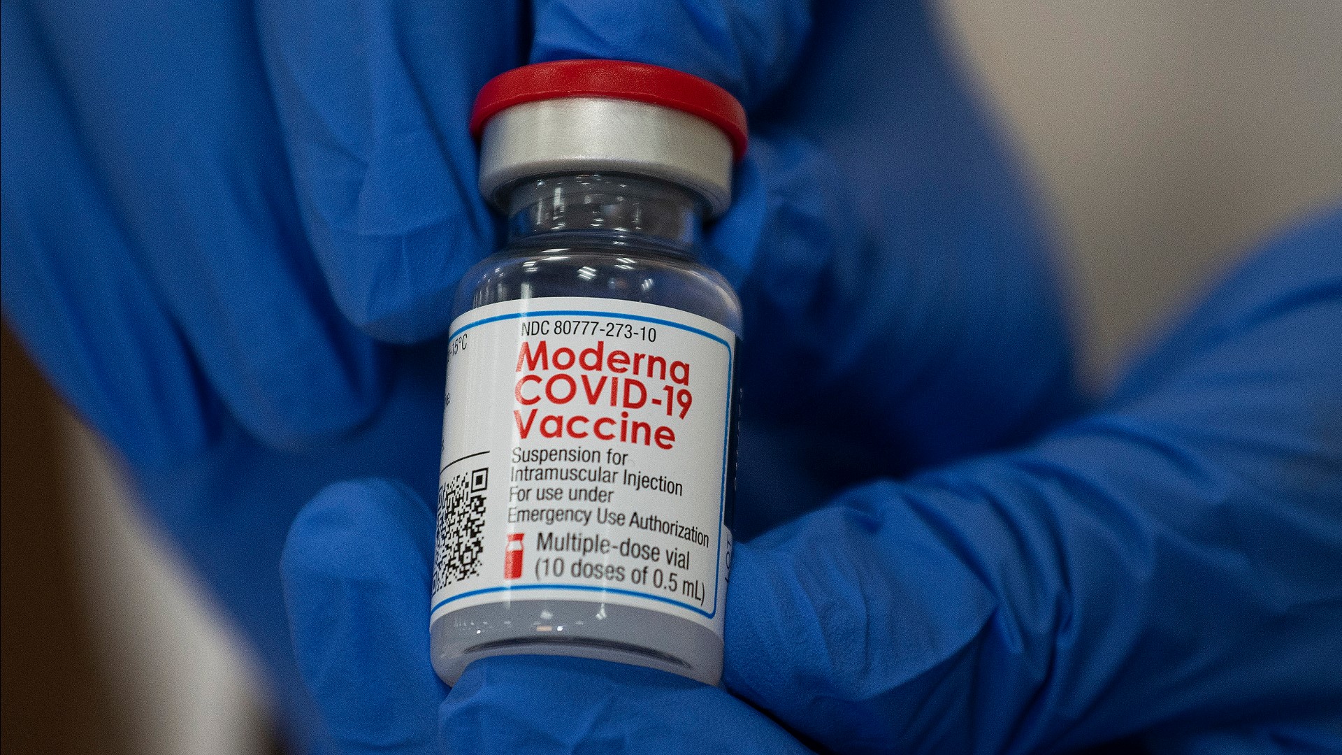Indiana hospitals are beginning to get shipments of Moderna's COVID-19 vaccine, and it's just in time, as they were running out of Pfizer shots.