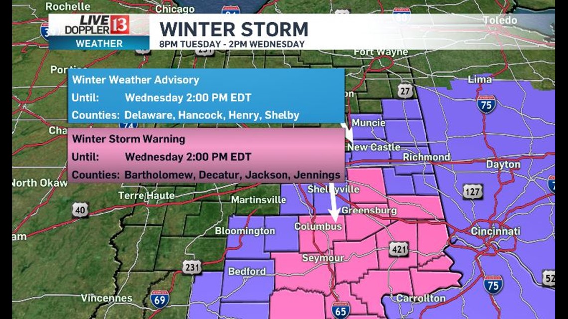 Winter Storm Warning Issued Prepare For Heavy Snowfall Southeast Of