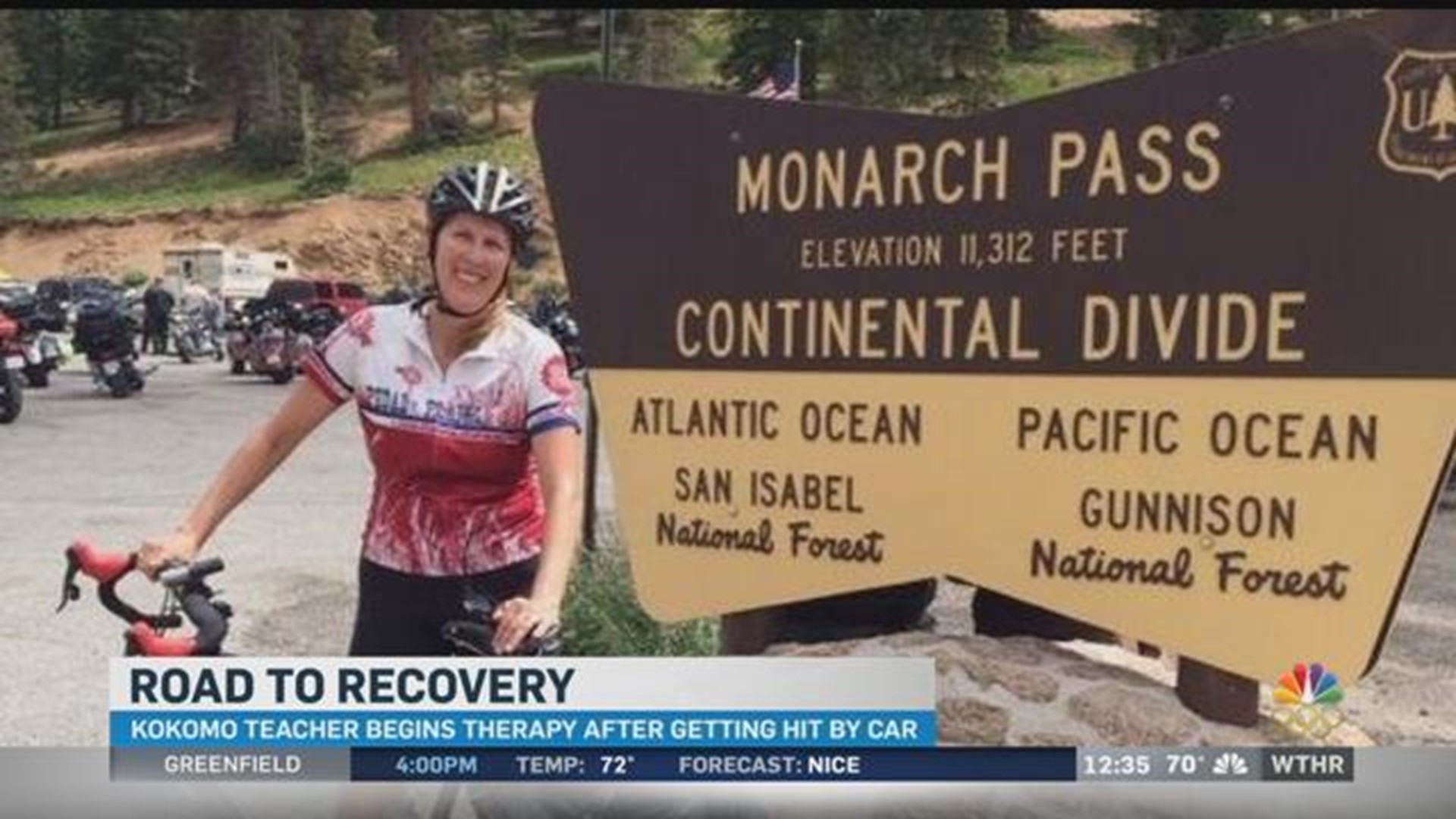 Cyclist road to recovery