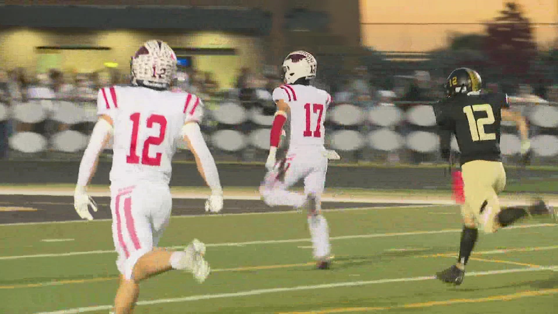 New Palestine tops defending 4A champion Mt. Vernon