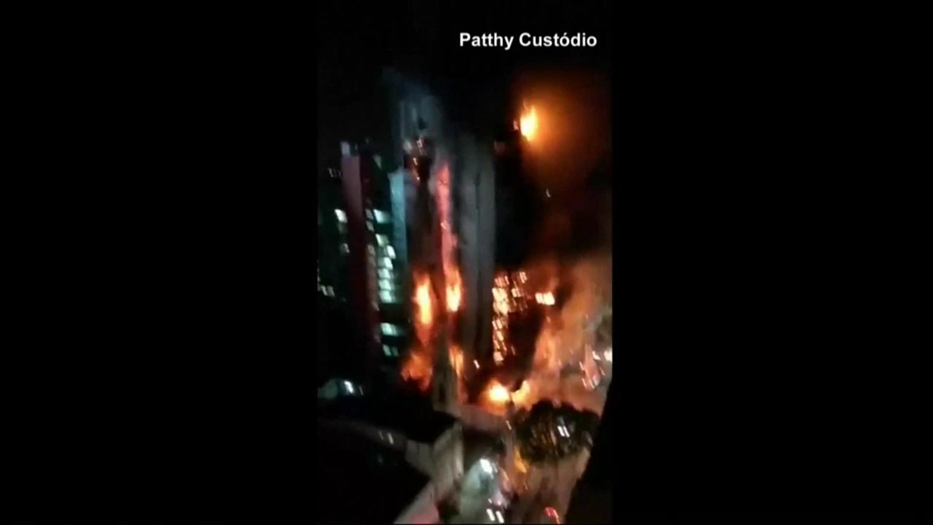 Brazil building fire