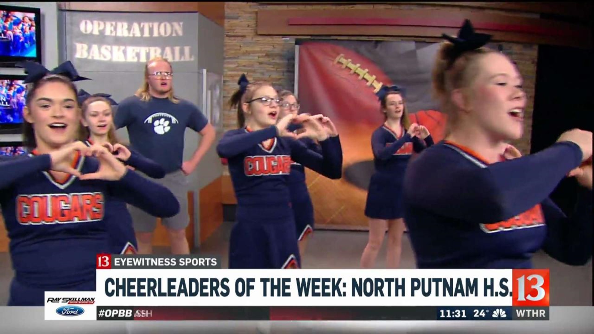 OPBB Cheerleaders of the Week - North Putnam