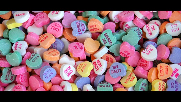 65 percent of Sweethearts candies will be blank this Valentine's Day