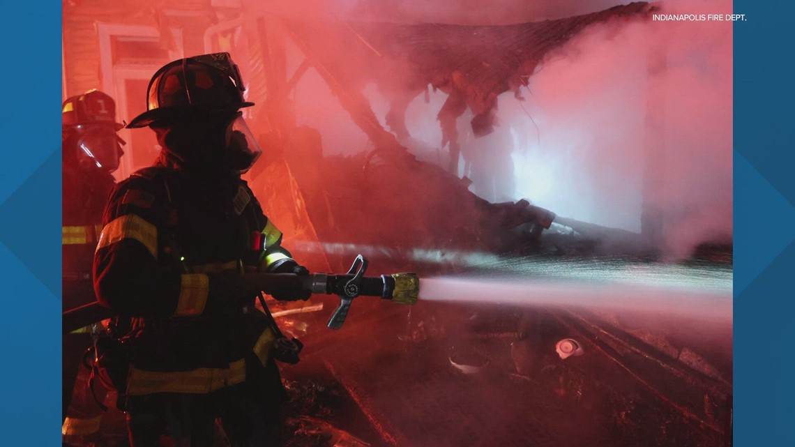 3 people displaced after house fire on Indy's west side | wthr.com