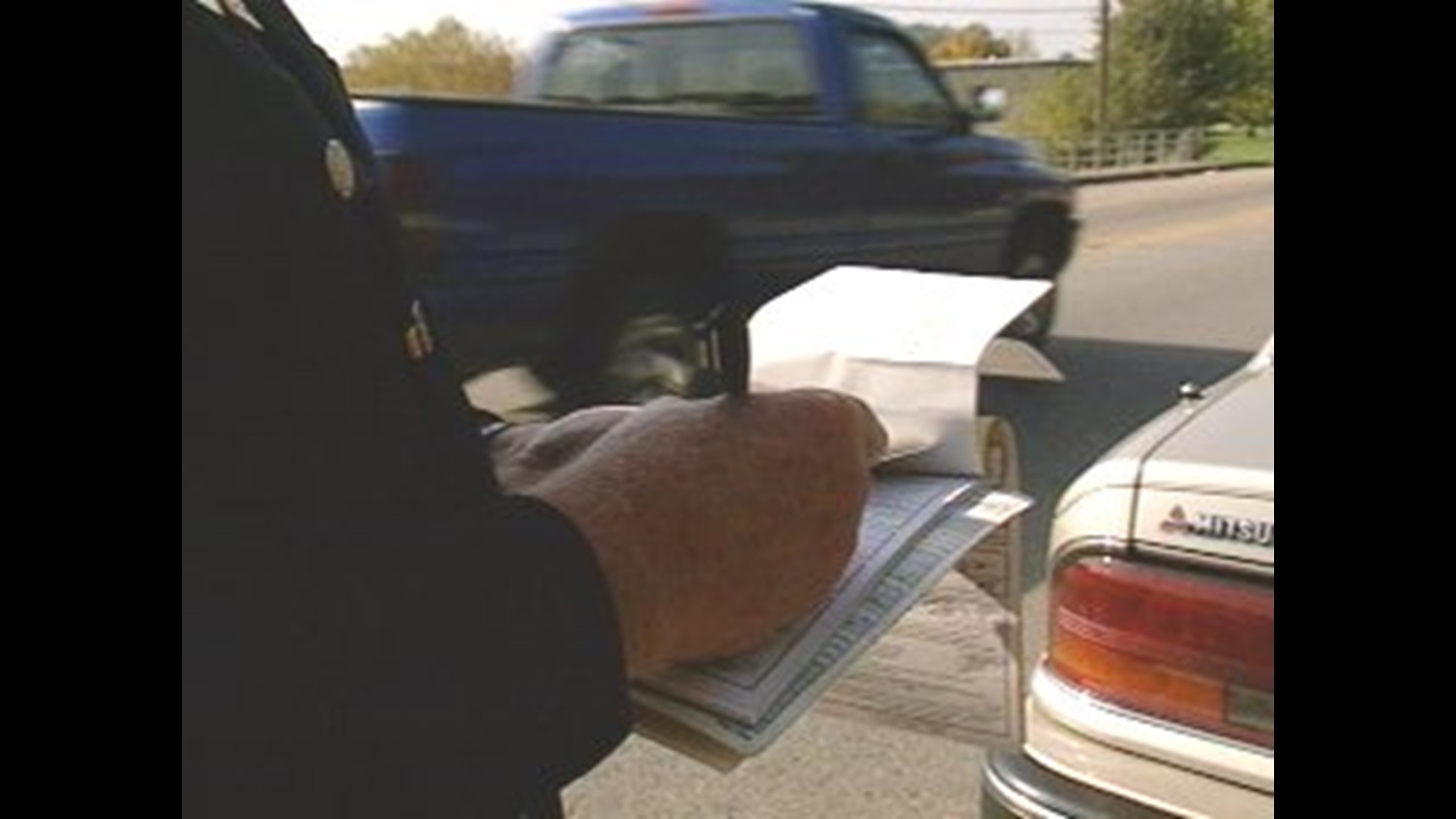 Unpaid traffic ticket collection