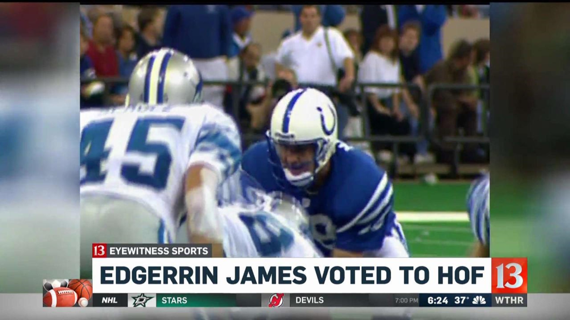 Edgerrin James Voted To Hall Of Fame
