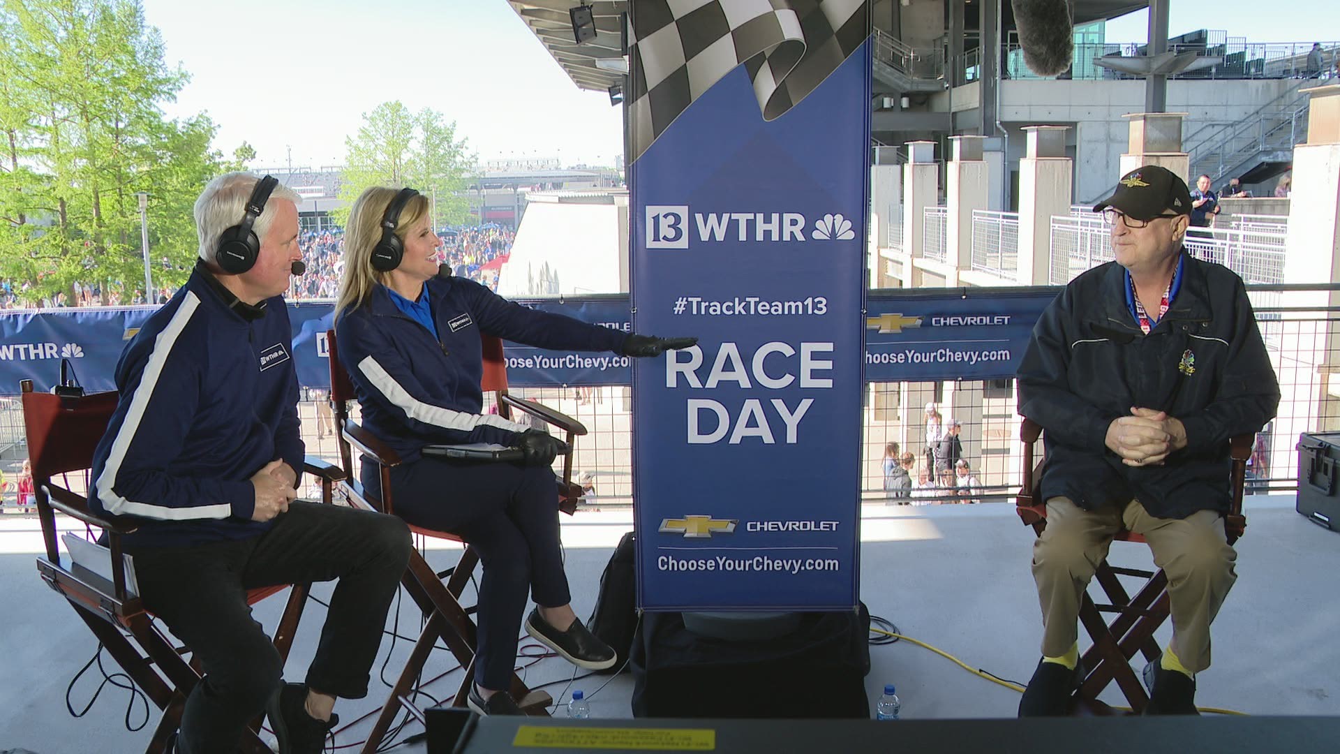 Bob Jenkins is an iconic motor racing announcer who is fighting brain cancer. He joined TrackTeam13 Sunday for a live interview before the race.